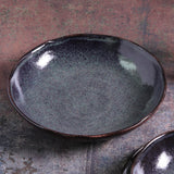 SOUP PLATE BIO STONEWARE Ø 9.84" TITANIUM