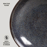 SOUP PLATE BIO STONEWARE Ø 9.84" TITANIUM