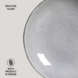 SOUP PLATE BIO STONEWARE Ø 8.86" DUST