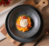 SOUP PLATE BIO STONEWARE Ø 9.84" CHROMIUM
