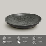 SOUP PLATE BIO STONEWARE Ø 9.84" CHROMIUM