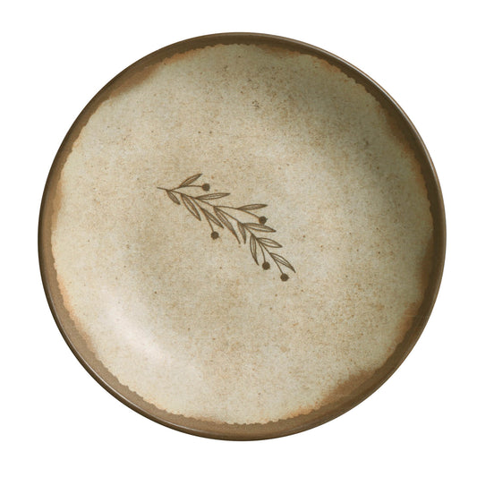 SOUP PLATE BIO STONEWARE Ø 8.86" NATIVA