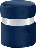 Hailey Velvet Upholstered Stool