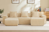 HARRISON 108" 3-Seater Sofa with 2 Ottomans