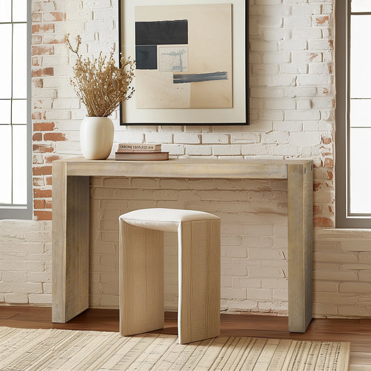 54" Console Table, Natural