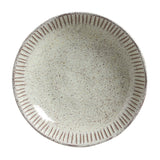 LINHAS SOUP PLATE STONEWARE Ø 8.86" PISTACHE
