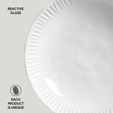 LINHAS SOUP PLATE STONEWARE Ø 8.86" NEW WHITE