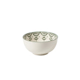 Bloomhouse - 2-Time Oprah’s Favorite Things - Valencia Flor 4 Piece 6” Cereal Bowl Set, Stoneware Bowls, Mediterranean Floral Decal Design, Microwave & Dishwasher Safe