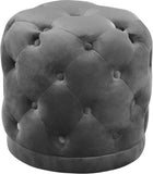 Harper Velvet Upholstered Stool