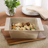 Gibson Elite 2Qt Stoneware Baking Dish with Lid