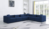 Cube - Linen 6 Piece Modular Corner Sectional