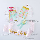 Baby Shower Belly Sash & Game Set