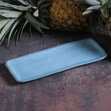 RECTANGULAR PLATTER MEDIUM ORGANIC STONEWARE Ø 12.99x5.12" BREEZE
