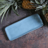 RECTANGULAR PLATTER MEDIUM ORGANIC STONEWARE Ø 12.99x5.12" BREEZE