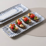 RECTANGULAR PLATTER MEDIUM ORGANIC STONEWARE Ø 12.99x5.12" ELEMENTO