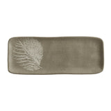 RECTANGULAR PLATTER MEDIUM ORGANIC STONEWARE Ø 12.99x5.12" SEIVA