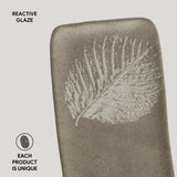RECTANGULAR PLATTER MEDIUM ORGANIC STONEWARE Ø 12.99x5.12" SEIVA