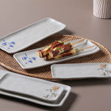 RECTANGULAR PLATTER MEDIUM ORGANIC STONEWARE Ø 12.99x5.12" CAMPESTRE