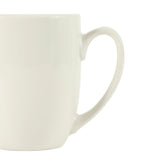 Gibson Home Great Essentials 16 Ounce Porcelain Coffee Mugs - Set of 6 - Cups for Latte, Hot Tea, Cappuccino, Mocha, Espresso, Cocoa