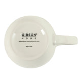 Gibson Home Great Essentials 16 Ounce Porcelain Coffee Mugs - Set of 6 - Cups for Latte, Hot Tea, Cappuccino, Mocha, Espresso, Cocoa