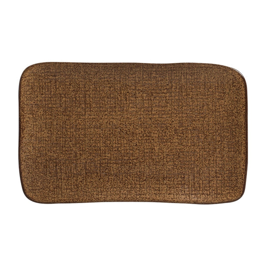 RECTANGULAR PLATTER MEDIUM JUTA Ø 10.63x6.3" DIJON