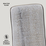 RECTANGULAR PLATTER MEDIUM JUTA Ø 10.63x6.3" DUST