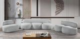 Venti Boucle Fabric Upholstered Living Room Chair