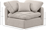 Indulge Modular Sectional Corner Chair - Luxurious Comfort with Customizable Configurations & Style