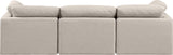 Indulge Modular Sofa - Luxurious Comfort with Textured Fabric for Stylish Living Room Relaxation