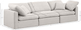 Indulge Modular Sofa - Luxurious Comfort with Textured Fabric for Stylish Living Room Relaxation