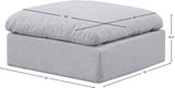 Indulge Fabric Upholstered Modular Ottoman