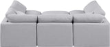 Indulge Luxurious Modular Sectional Sofa with Overstuffed Cushions for Ultimate Comfort and Style