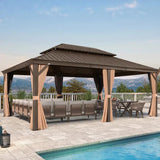 The Privacy Curtain for Hardtop Gazebo