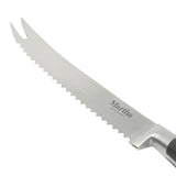 Martha Stewart Carverton 2 Piece Set 5" Tomato Knife and 3" Bird's Beak Knife Set, Bread Carbon Stainless Steel Kitchen Knive W/ Black Triple Rivet Handle