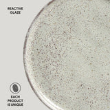 DESSERT PLATE BIO STONEWARE Ø 8.46" PISTACHE