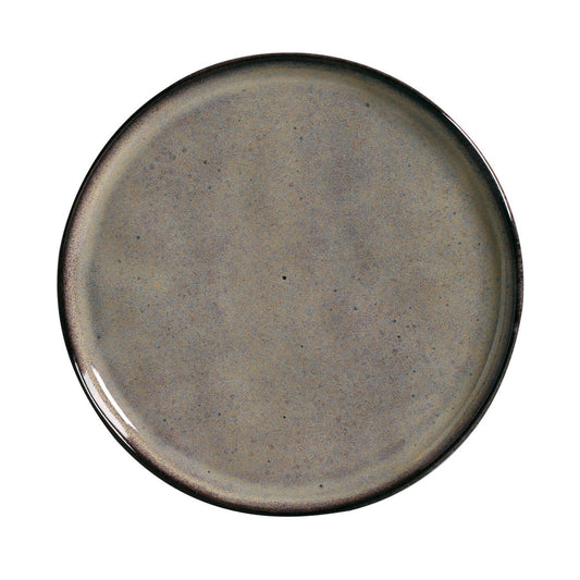 DESSERT PLATE BIO STONEWARE Ø 8.46" TOURMALINE