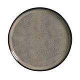 DESSERT PLATE BIO STONEWARE Ø 8.46" TOURMALINE