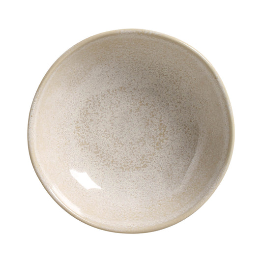 BOWL ORGANIC STONEWARE Ø 6.9x2.2" LATTE