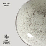 BOWL ORGANIC STONEWARE Ø 6.9x2.2" PISTACHE
