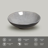 BOWL ORGANIC STONEWARE Ø 6.9x2.2" DUST