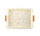 Reusable Square Silicone Baking Pan Nonstick Mold