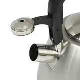 Mr. Coffee Hartbay 2.4 Quart Large Stainless Steel Whistling Tea Kettle