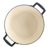 Babish 6-Quart Round Matte Enamel Cast Iron Dutch Oven Pot With Lid
