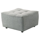 Selen Light Grey Linen Corner Sectional Sofa