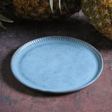 LINHAS DESSERT PLATE STONEWARE Ø 8.46" BREEZE