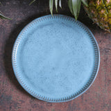 LINHAS DESSERT PLATE STONEWARE Ø 8.46" BREEZE