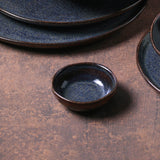 RAMEKIN ORGANIC MEDIUM STONEWARE Ø 3.54x1.18" TITANIUM
