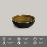 RAMEKIN ORGANIC MEDIUM STONEWARE Ø 3.54x1.18" AMBER