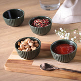 LINHAS RAMEKIN STONEWARE Ø 3.5x1.97" GREENEERY