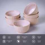 LINHAS RAMEKIN STONEWARE Ø 3.5x1.97" LITCHI
